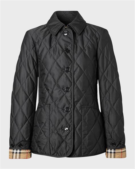 burberry fernleigh quilted logo coat|neiman marcus burberry jacket.